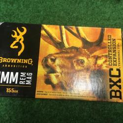 Munitions Browning BXC 155GR