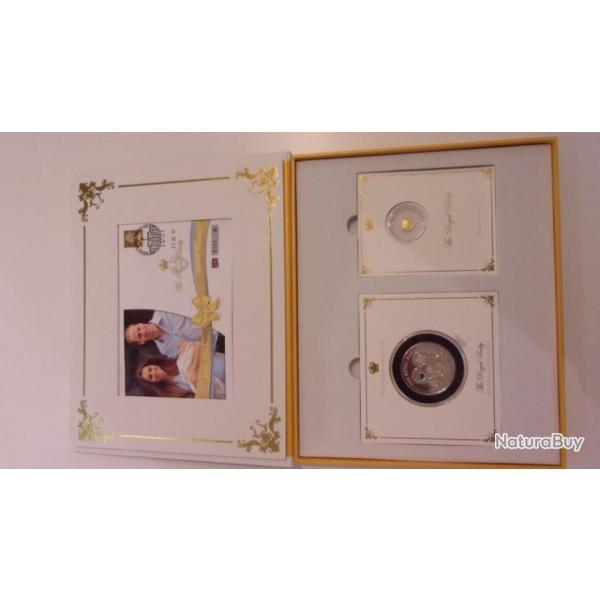 Coffret "The Royal Baby", 2 pices, tirage 194 / 333 coffrets