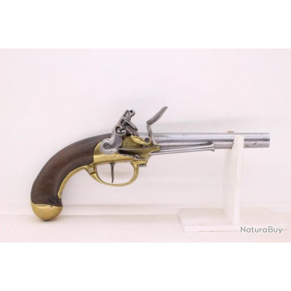 Pistolet  coffre modle 1777 2nd type complet - Rvolution/Empire