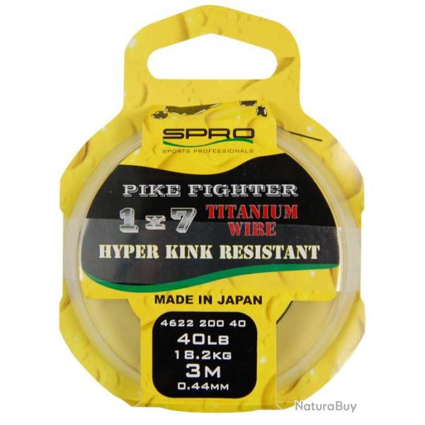 Bobine Spro 1x7 Titanium Wire 21/100