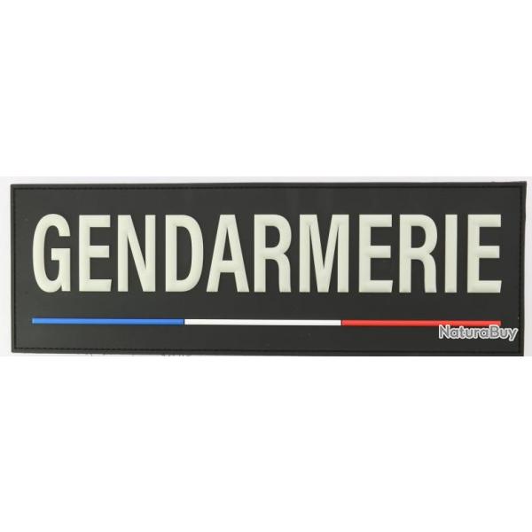 Bandeau gendarmerie yakeda dos 22 x 7 cm nuit