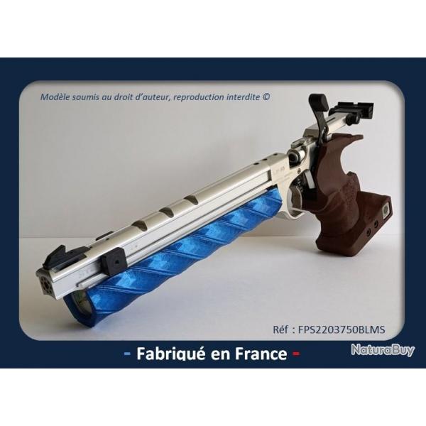 Fourreau de Protection pour bombonne d'air comprim Pistolet 10 Mtres Steyr. Teinte " Bleu Le Mans"