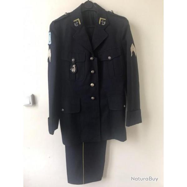 uniforme de parade 19 eme bataillon de chasseurs a pied BCP