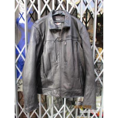 Blouson moto discount cuir harley davidson