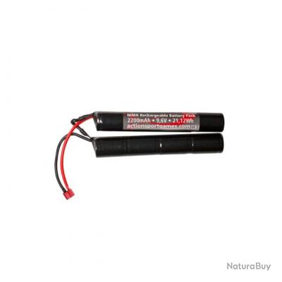 Batterie Nimh 9.6V - 1600 mAh - Nunchuck - T-Dean - ASG