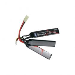 Batterie ASG Li-Po 11.1V 1300 Mah 3 Sticks