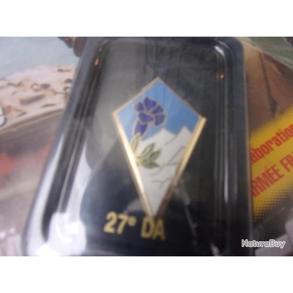 insigne militaire  27 eme DA
