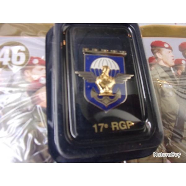 insigne militaire 17eme RGP