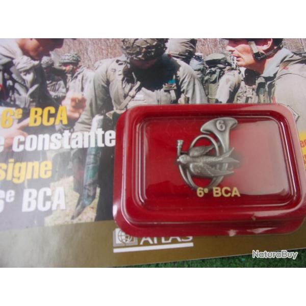 insigne militaire  6 eme BCA