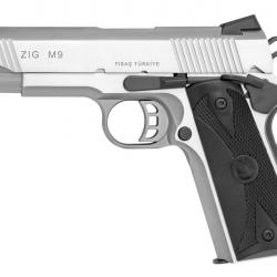 TISAS ZIG M9 STAINLESS CAL 9X19MM 9+1CPS