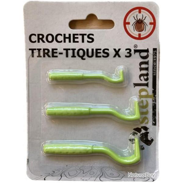 CROCHETS TIRE TIQUES/3 STEPLAND