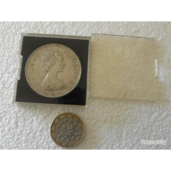 monnaie de Grande-Bretagne Elizabeth  2eme et Philip 20 novembre1947 1972 noces d'argent