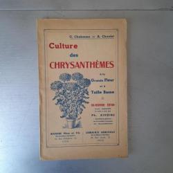 Culture des chrysanthèmes. Livre à offrir à Clémenceau