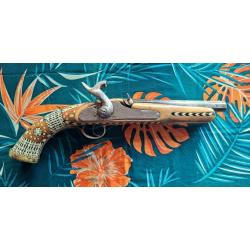 Pistolet à percussion Ottoman  début XIX -ème-(livraison par Happy post 13)