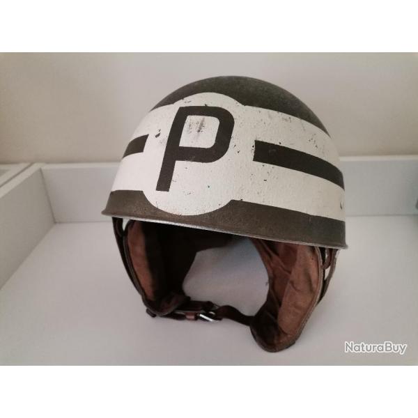 Casque Police Militaire arme suisse complet