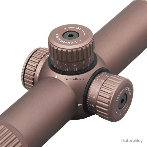 Lunette 1-5x24SFP Forester GenII - Dark Earth - Vector Optics