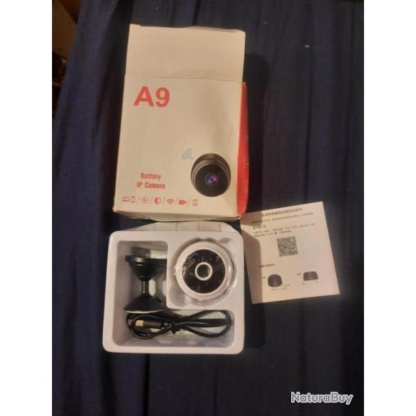 Mini camra de Surveillance IP Wifi A9 1080P, dispositif de scurit domestique intelligent sans fil