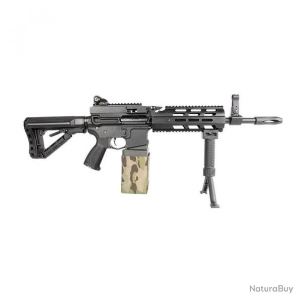Rplique longue G&G Armament CM16 LMG - Cal. 6 mm - 6 mm / Noir