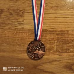 Médaille cotation trophée cerf échelon bronze(ancien modèle)