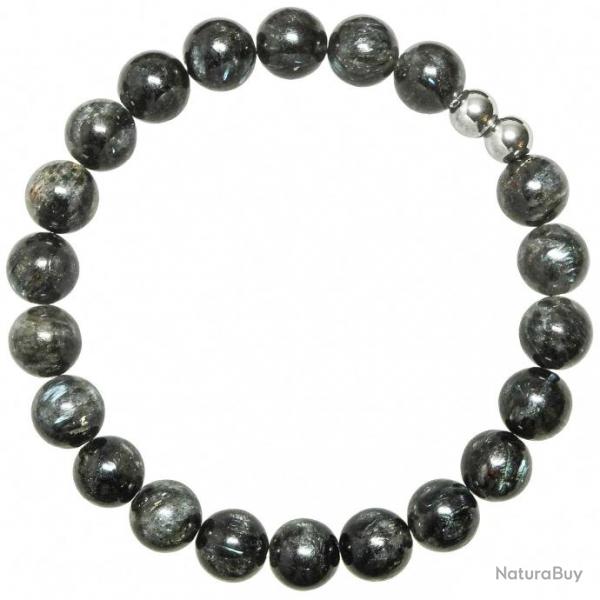 Bracelet en astrophyllite - Perles rondes 8 mm