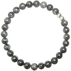 Bracelet en astrophyllite - Perles rondes 6 mm