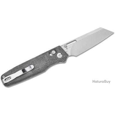 Couteau Pliant Tangram Progression – Lame Acier Japonais ACUTO 440, Manche G10 Marron