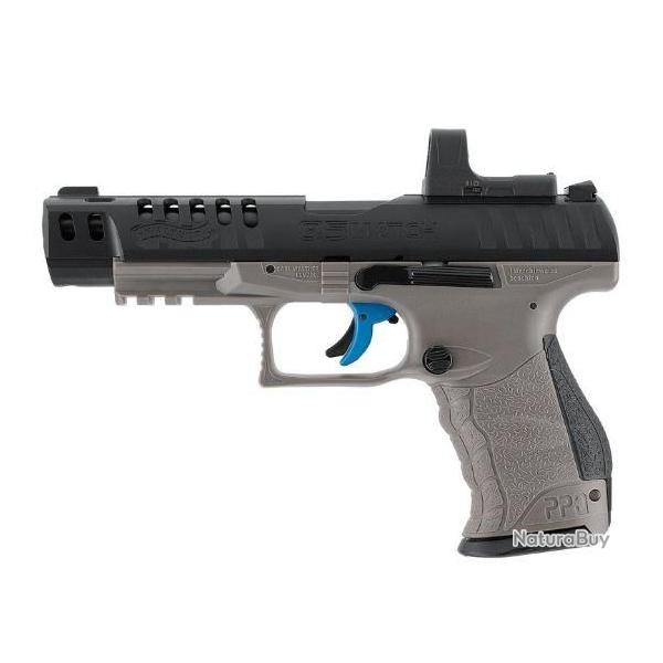 Pistolet  air comprim WALTHER Q5 Match Combo 5" + viseur point rouge