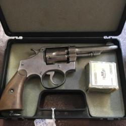 Revolver « 92 espagnol « , fabrication Orbea y CIA Eibar,calibre 8mm Lebel avec munitions