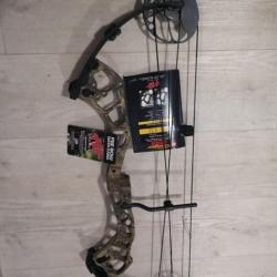 KIT ARC A POULIES CHASSE PSE STINGER MAX DROITIER 70# MAX 21.5-30" COUNTRY