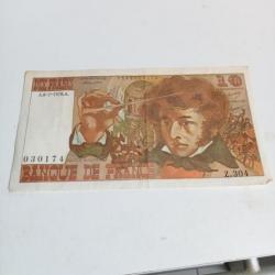 billet de 10 francs 1978