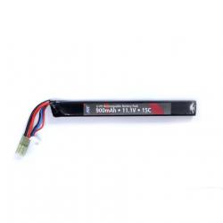 Batterie LiPo 11,1v Stick 900 mAh Tube Crosse / Scorpion (ASG)