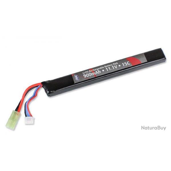 Batterie LiPo 11,1v Stick 900 mAh Tube Crosse / Scorpion (ASG)