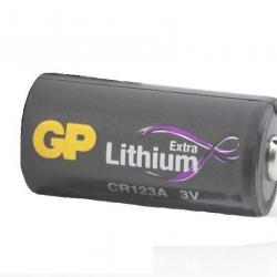 Pile Lithium CR123A 1700 mAh Extra Lithium (GP)