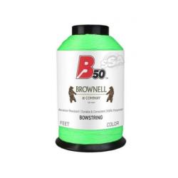 BROWNELL - Dacron B50 Bobine 1/4 Lbs FLUOR GREEN