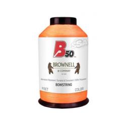 BROWNELL - Dacron B50 Bobine 1/4 Lbs FLUOR ORANGE