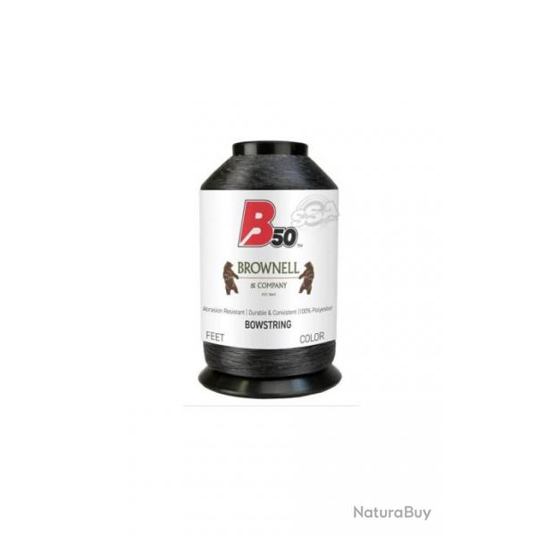 BROWNELL - Dacron B50 Bobine 1/4 Lbs BLACK