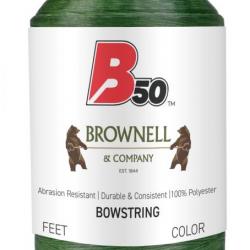 BROWNELL - Dacron B50 Bobine 1/4 Lbs HUNTER GREEN