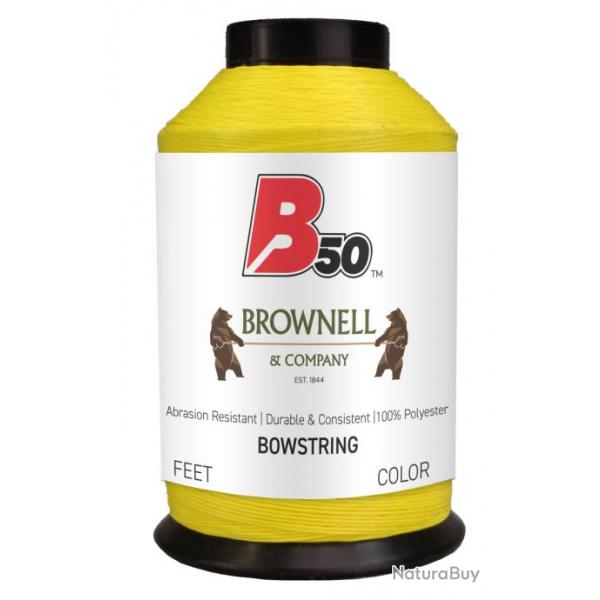 BROWNELL - Dacron B50 Bobine 1/4 Lbs YELLOW