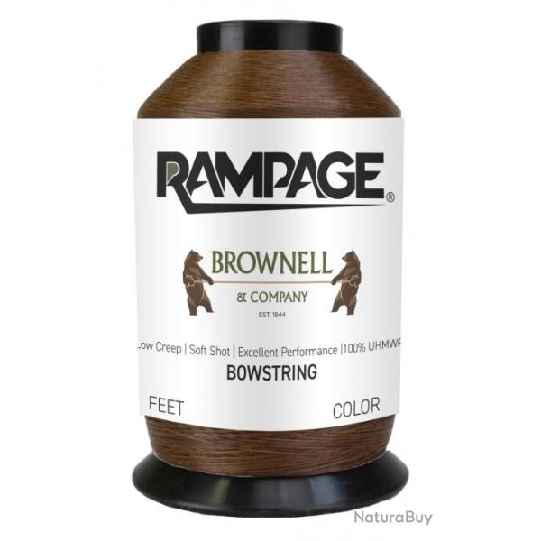 BROWNELL - THREAD RAMPAGE 1/4 Lbs DARK BROWN