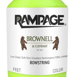 BROWNELL - THREAD RAMPAGE 1/4 Lbs FLUOR YELLOW