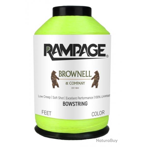 BROWNELL - THREAD RAMPAGE 1/4 Lbs FLUOR YELLOW