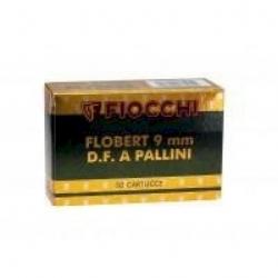 BALLE FIOCCHI FLOBERT DOUBLE CHARGE BALLE RONDE 9MM PAR 50