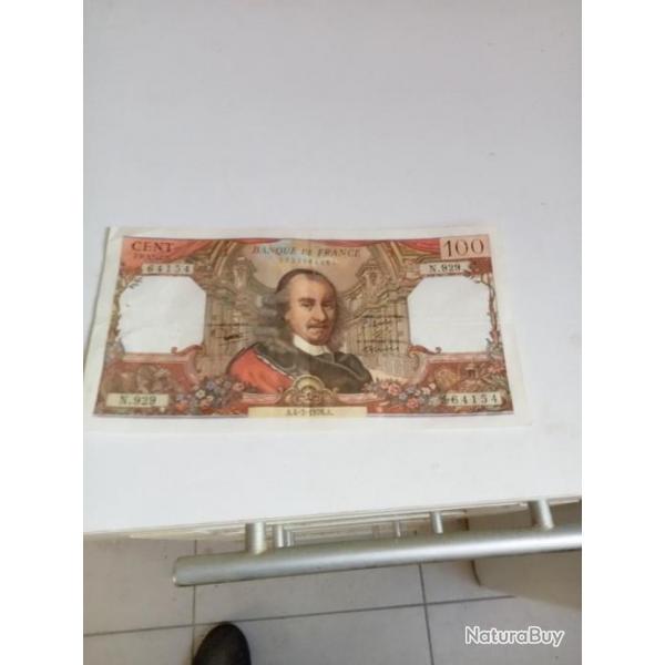 100 francs 1976