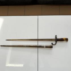 Baïonnette  Gras manufacture STEYR 1885