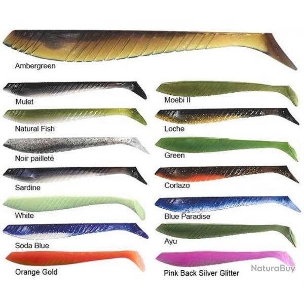 LEURRE SOUPLE MADNESS MOTHER WORM 6 INCH NATURAL FISH