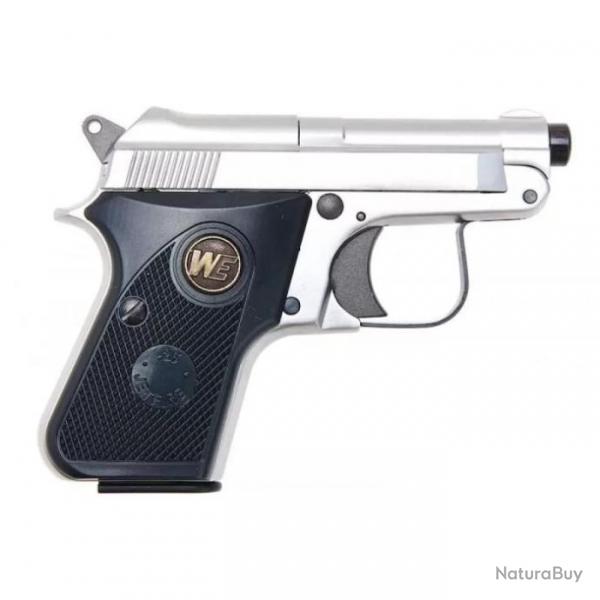 Pistolet WE 950 Gaz Cal. 6mm Noir - Silver