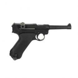 Pistolet WE P08 4" Noir Gaz Cal. 6mm - 6 mm