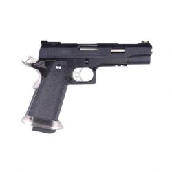 Pistolet WE Hi-Capa 4.1 Wet Rex Long Gaz Cal.6mm - Noir