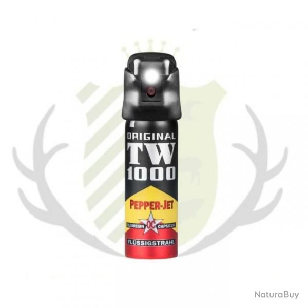 Bombe de dfense TW1000 Pepper-Jet Classic LED 63 ml
