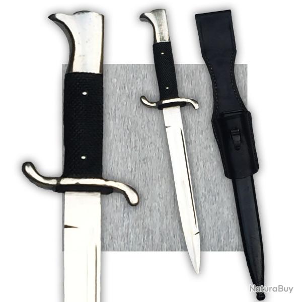 RARE & SUPERBE POIGNARD / DAGUE ALLEMANDE, POMPIERS ALLEMANDS, WW1 OU WW2 ORIGINAL #8